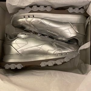 Silver Cardi B Reebok Sneakers (Brand New)